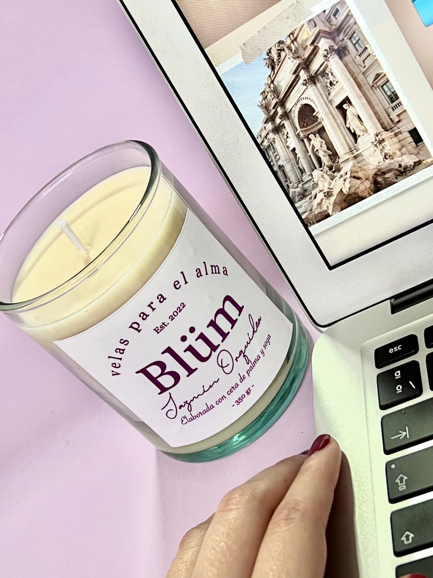 Vela de Jazmín Orquídea 350gr