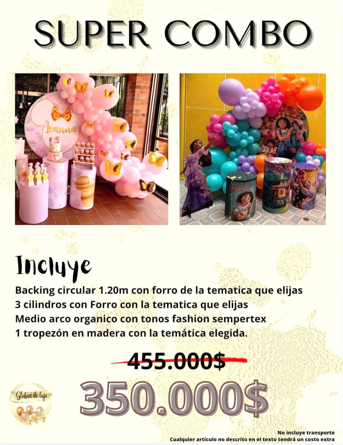 Decoración y alquiler de mobiliario para eventos